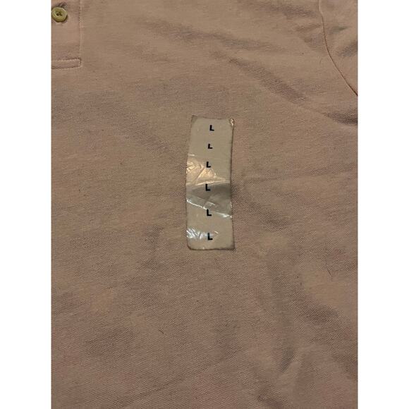 Old Navy Pink Men’s Coller Shirt Size Large Brand New Size Large - Picture 5 of 6